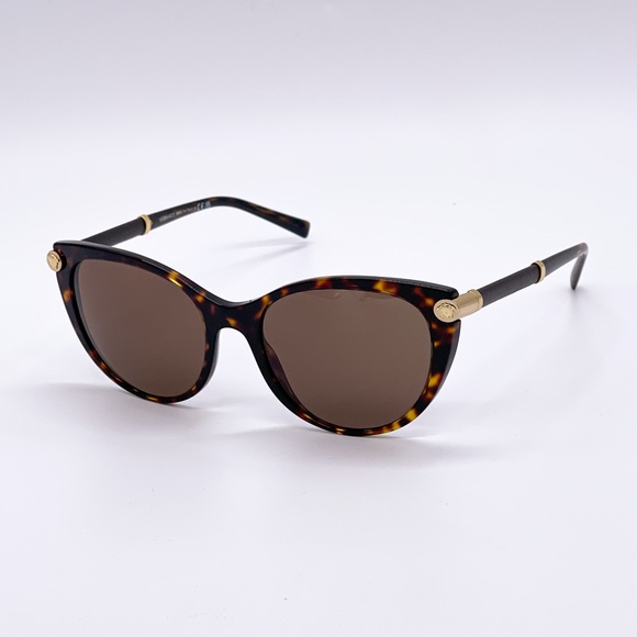 NEW VERSACE VE4364Q 108/73 WOMEN SUNGLASSES VERSACE MOD 4364-Q BROWN VE4364 - Picture 3 of 12